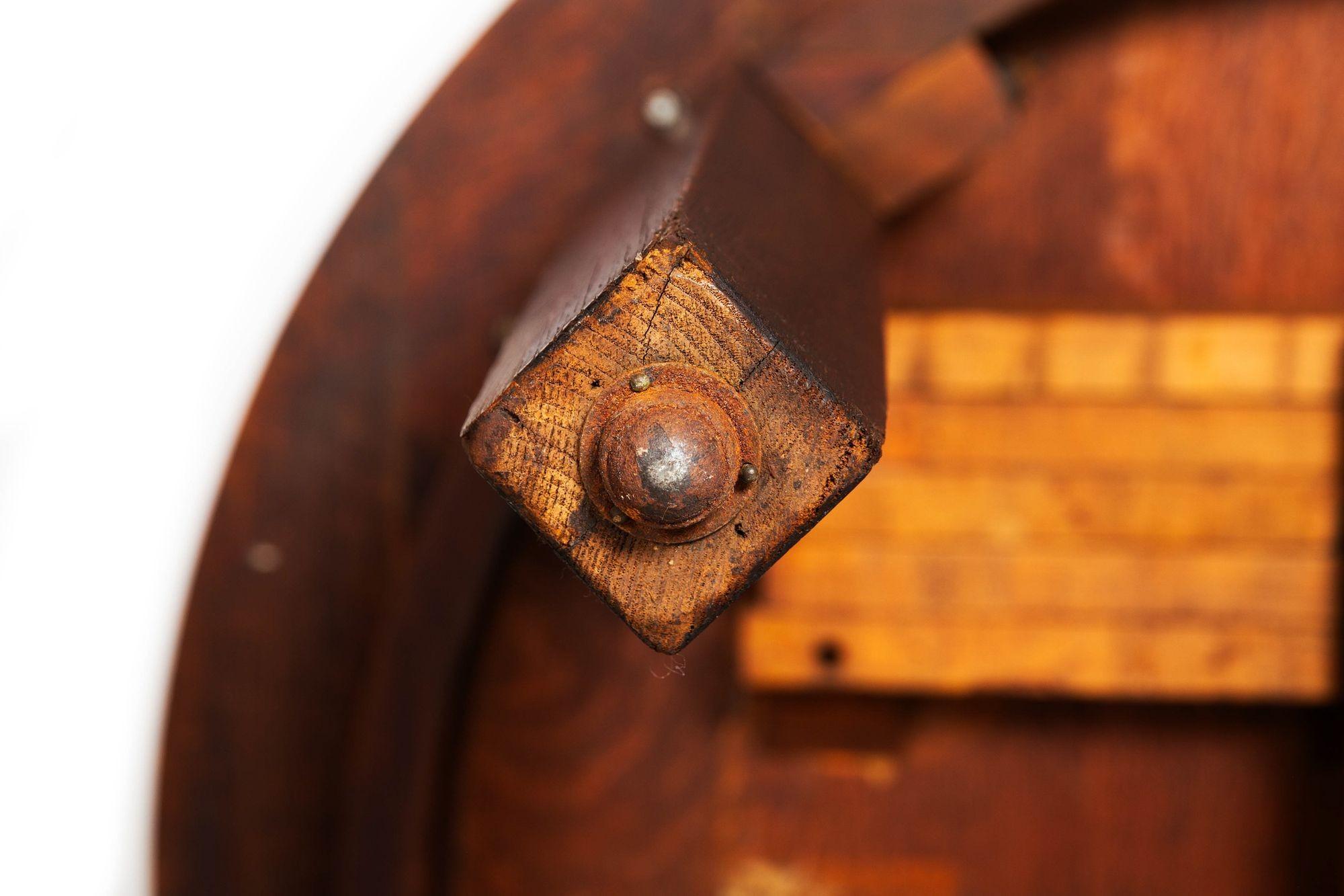 Gustav Stickley Arts & Crafts Table de salle à manger à rallonge en Oak no. 632 c. 1910 en vente 11