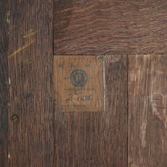 Gustav Stickley Arts & Crafts Mission Oak Double Door China Cabinet c1910