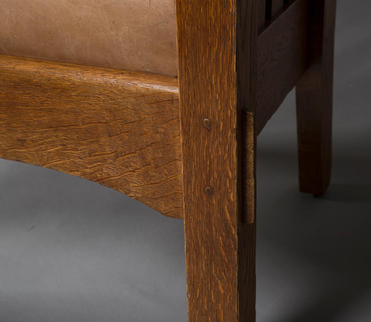 gustav stickley armchair