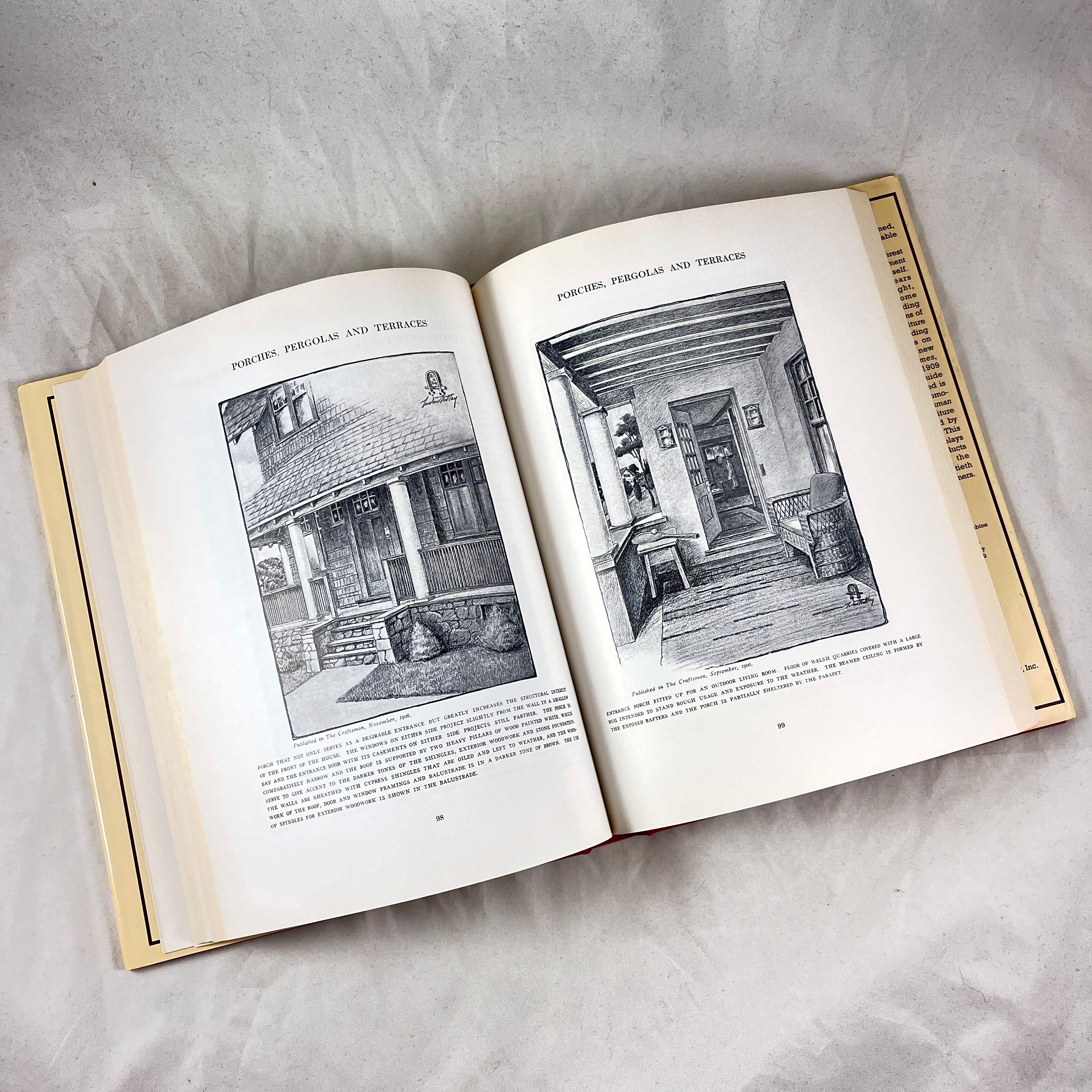 Fin du 20e siècle Gustav Stickley - Craftsman Homes, Gramercy Hardcover Book 1995 en vente