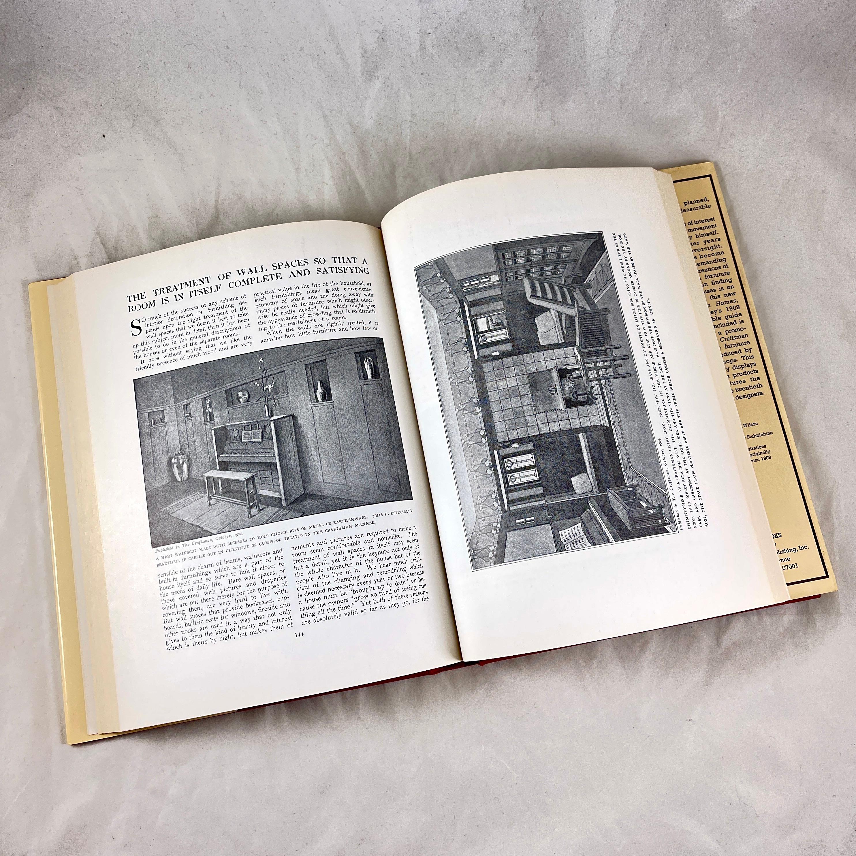 Papier Gustav Stickley - Craftsman Homes, Gramercy Hardcover Book 1995 en vente