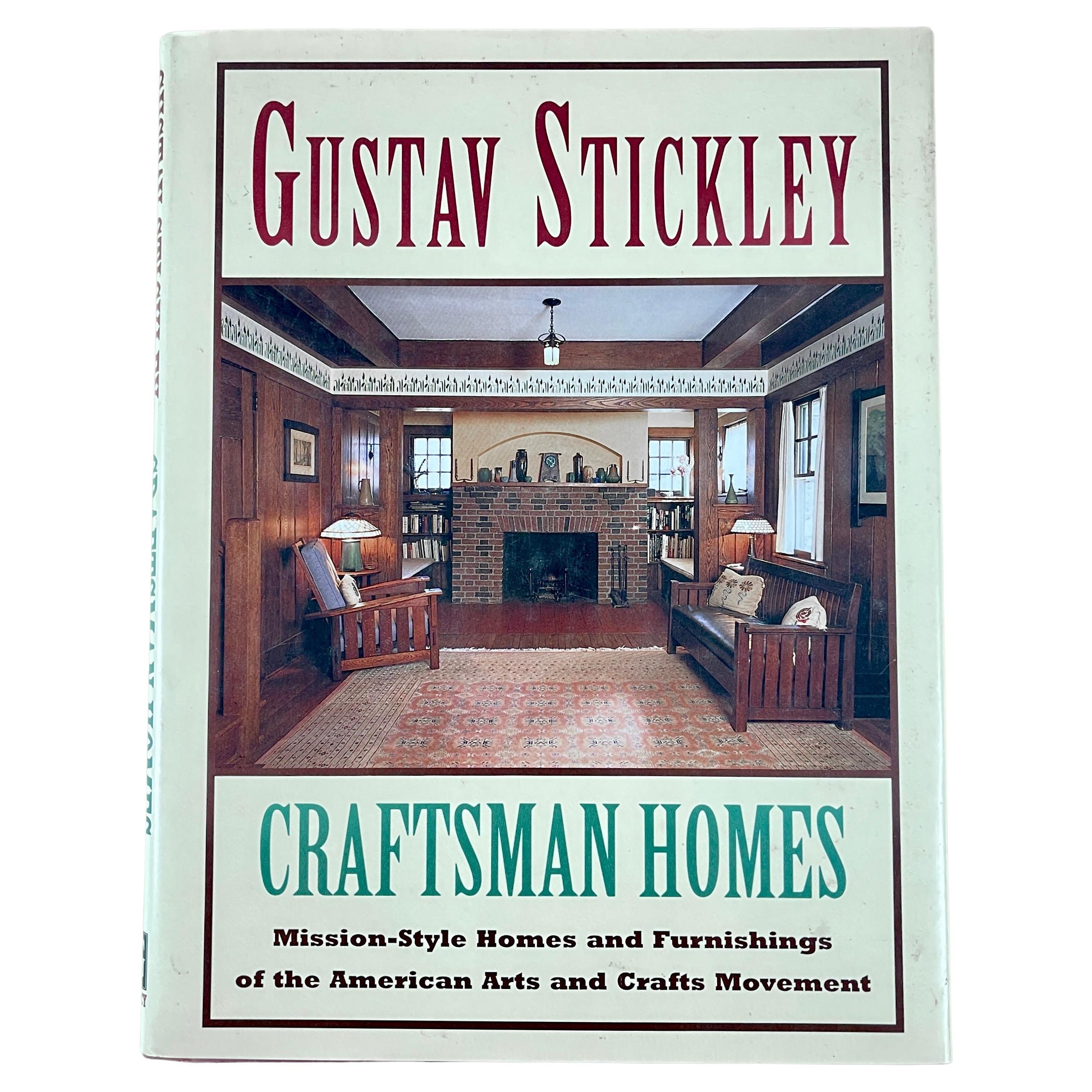 Gustav Stickley - Craftsman Homes, Gramercy Hardcover Book 1995 en vente