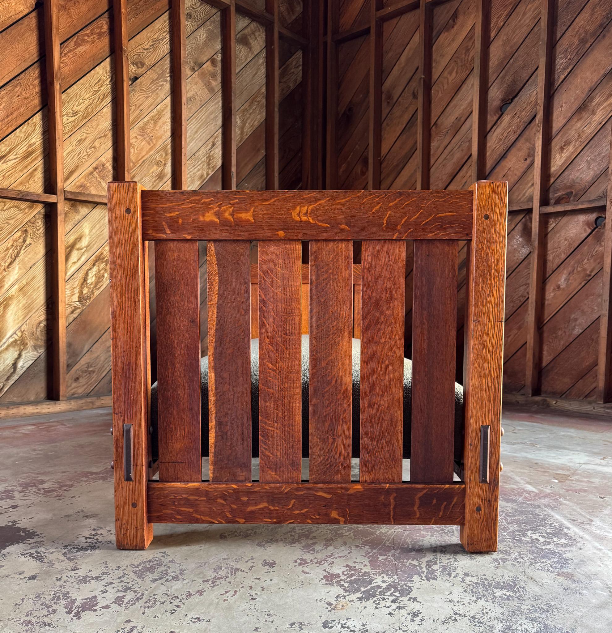 American Gustav Stickley Daybed Model #220, United States, c.1910
