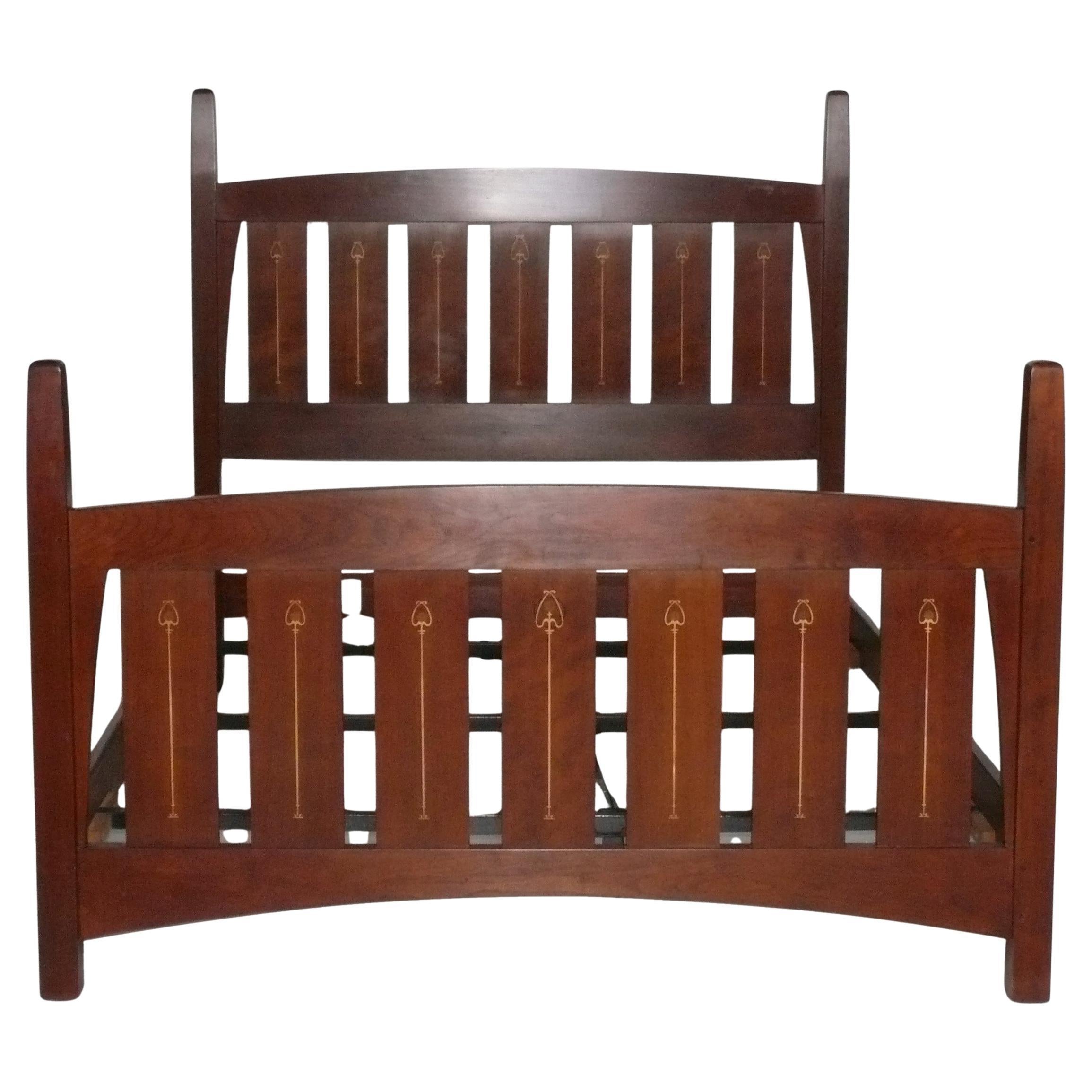 Gustav Stickley Harvey Ellis Lit Queen Size Mission Arts 
Crafts Style