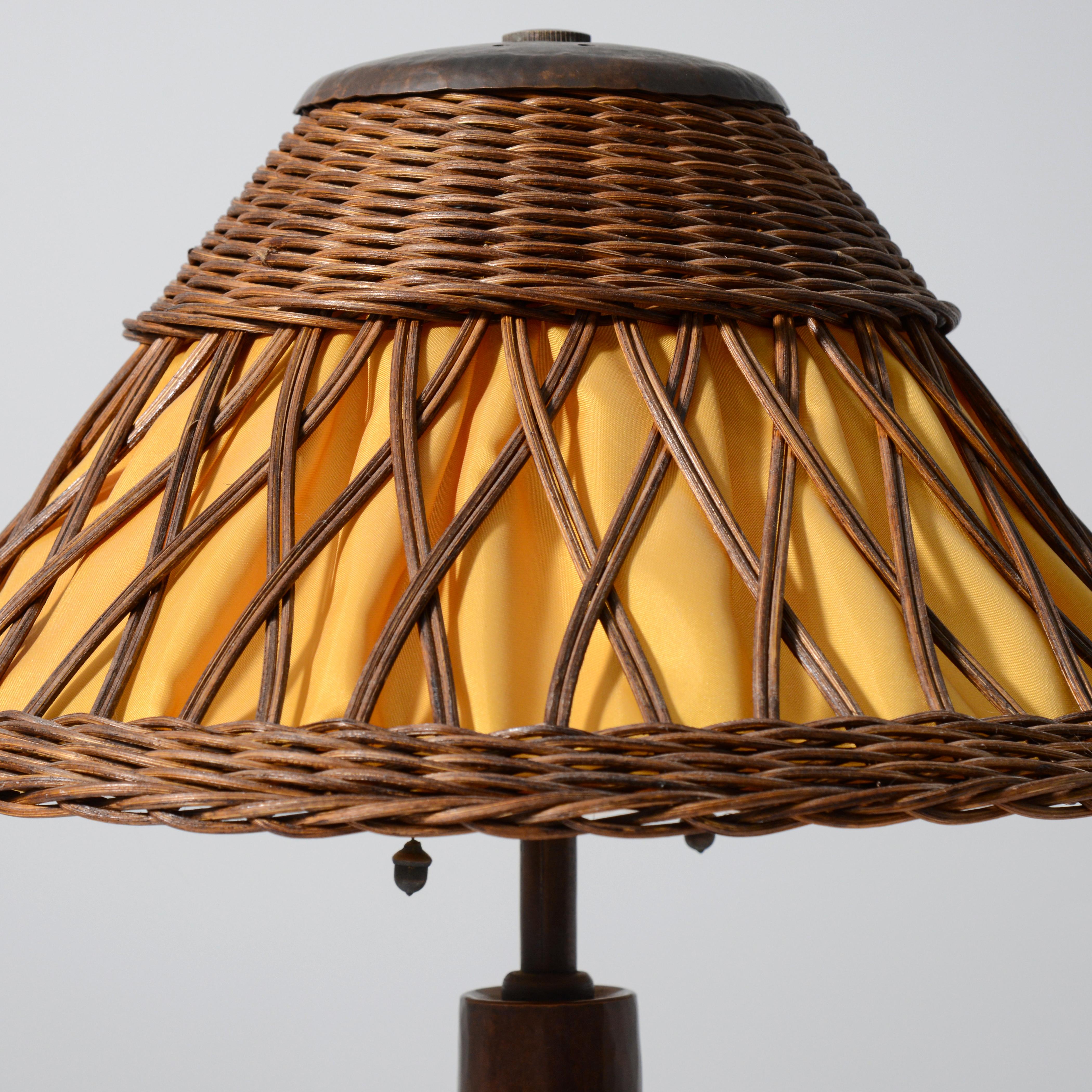 Lámpara Gustav Stickley en venta 2