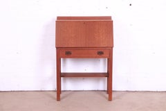 Gustav Stickley Mission Oak Arts & Crafts Drop Front Secretary Desk, Circa 1900