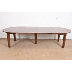 Gustav Stickley Mission Oak Arts & Crafts Extension Dining Table, Refinished