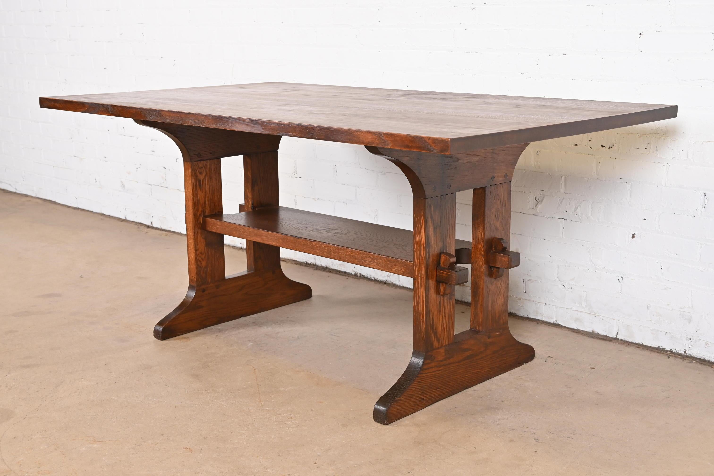 stickley library table