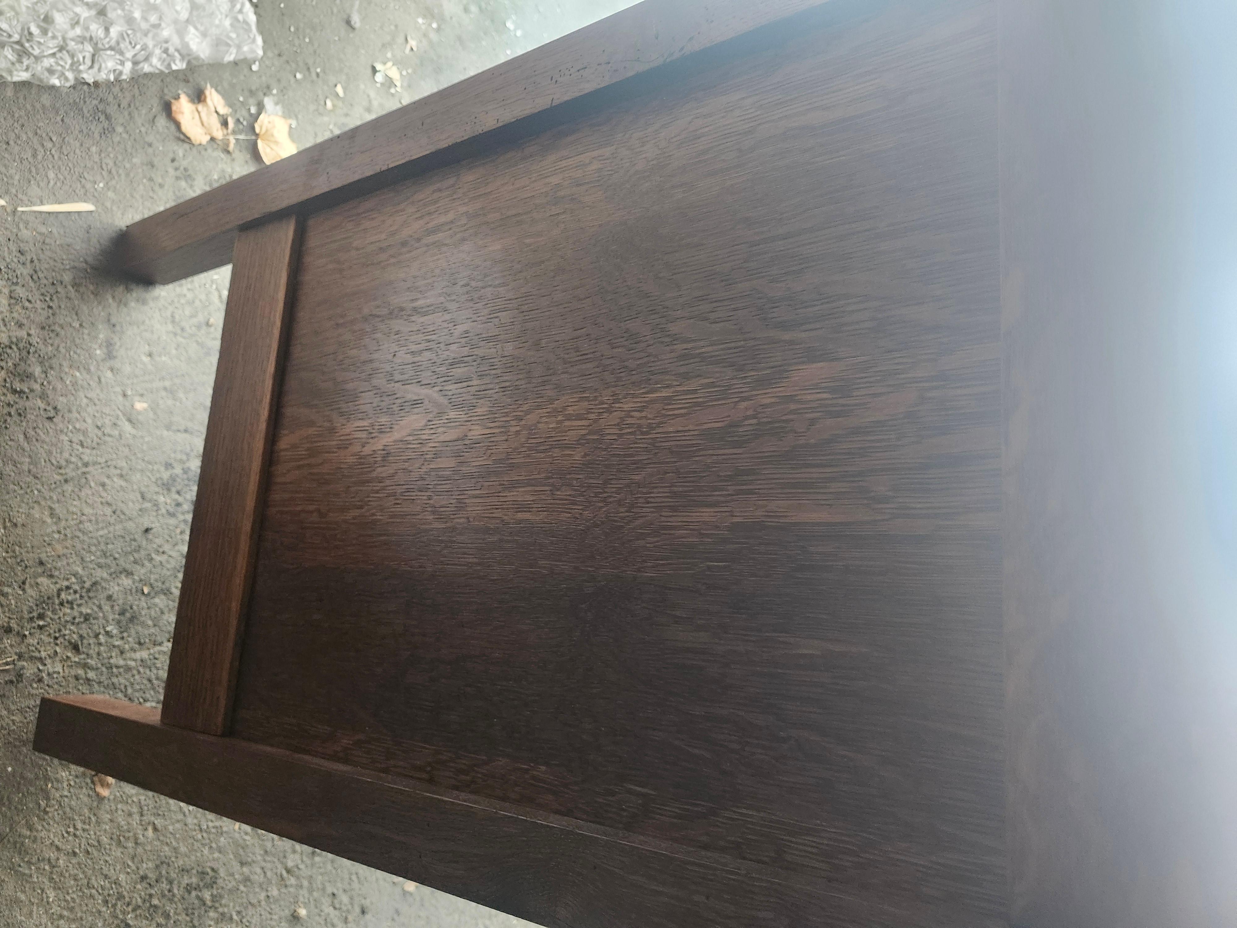 Gustav Stickley Sideboard Model #814 with Original Bronze Hardware C1905 For Sale 7