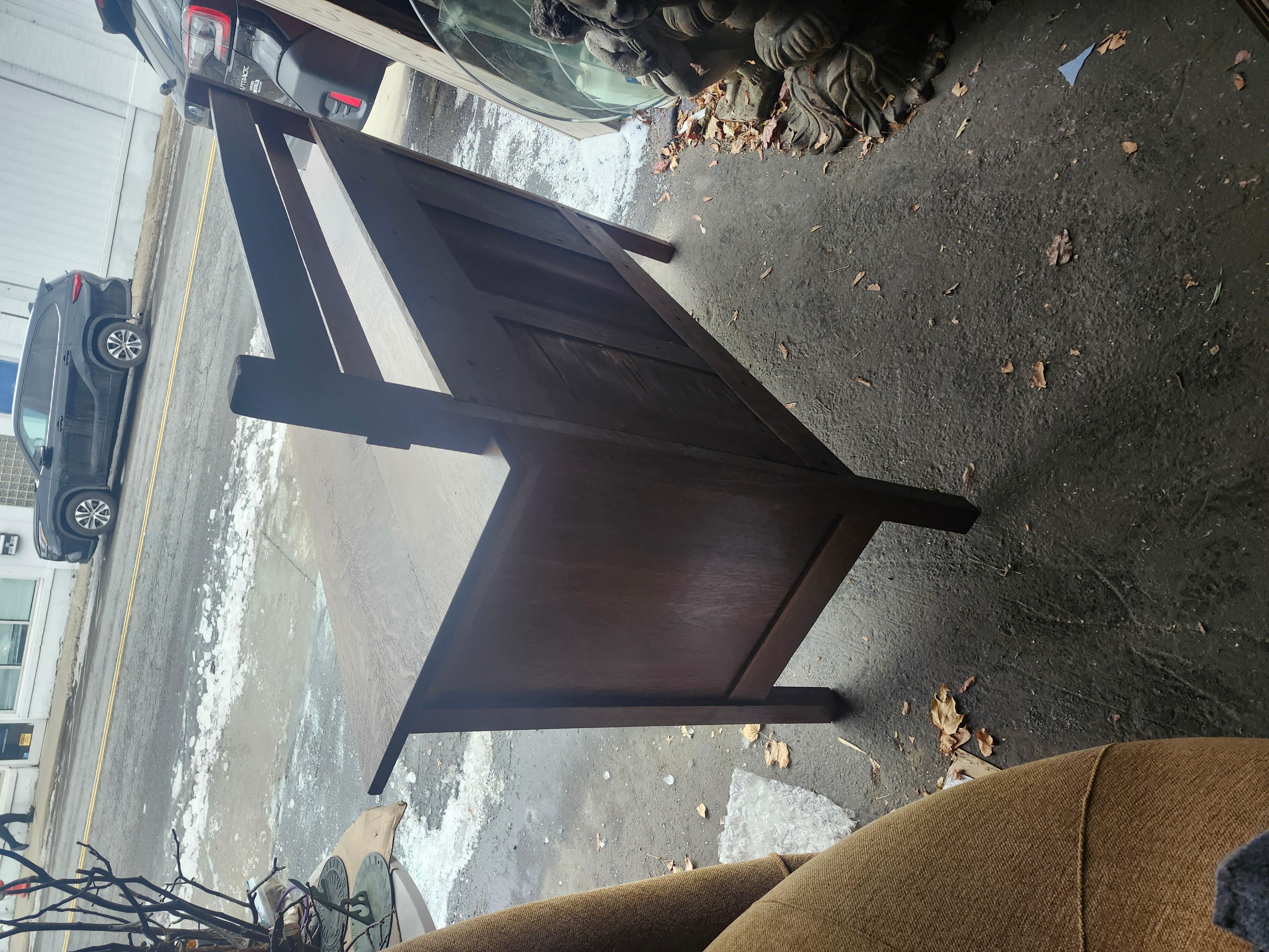 Gustav Stickley Sideboard Model #814 with Original Bronze Hardware C1905 For Sale 8