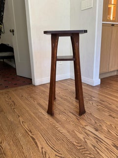 Gustav Stickley "Tom Jones" Bebedero de Roble + Estante Inferior, circa 1900