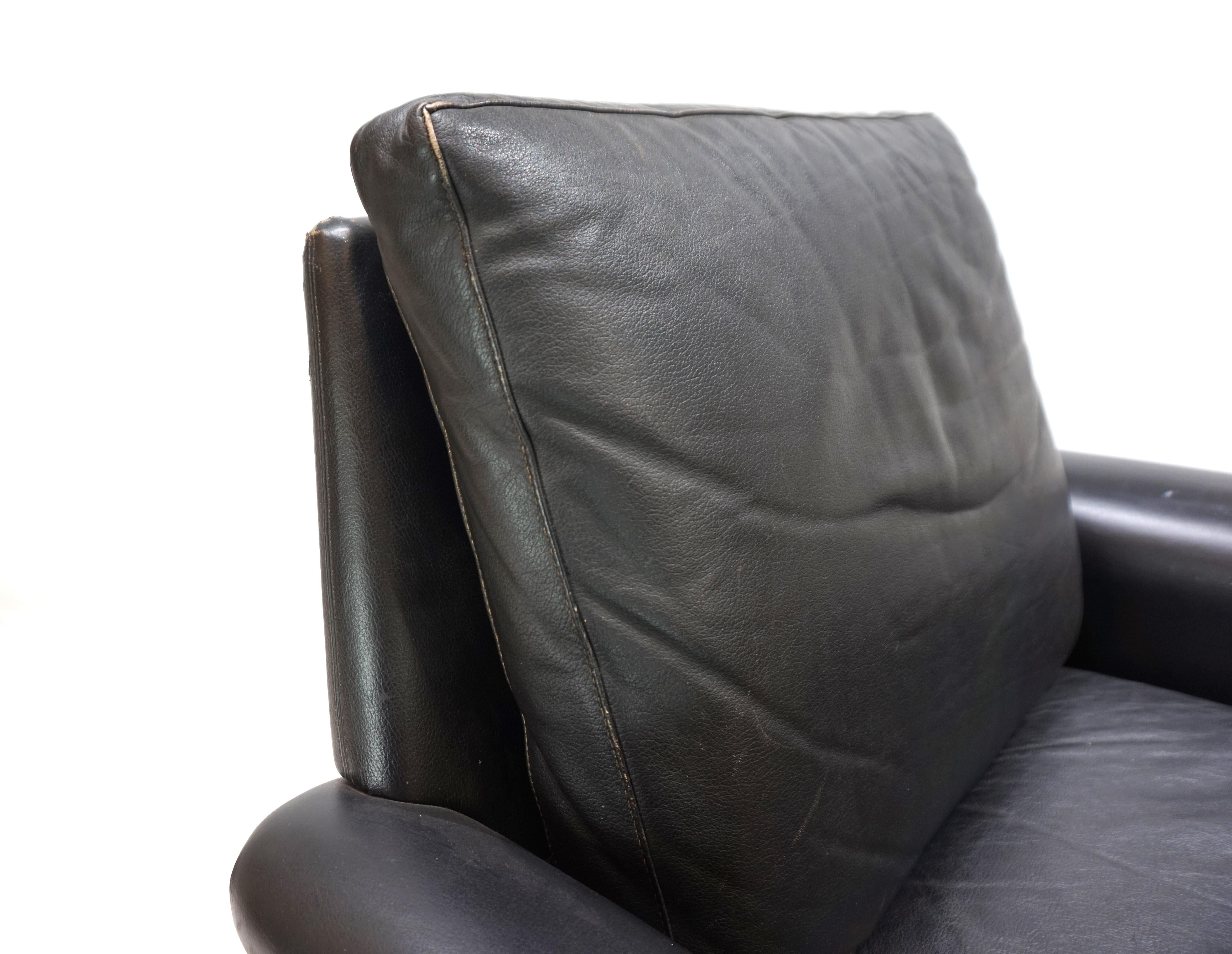 Gustav Thams Lounge-Sessel aus Leder, 1960 im Angebot 4