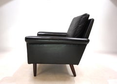 Sillón de cuero Gustav Thams, 1960
