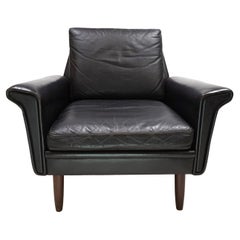 Gustav Thams leather lounge chair, 1960