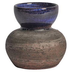 Gustav & Ulla Kraitz, Vase, Stoneware, Sweden, 1970s