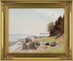 Gustav Vermehren, Vue côtière avec plage