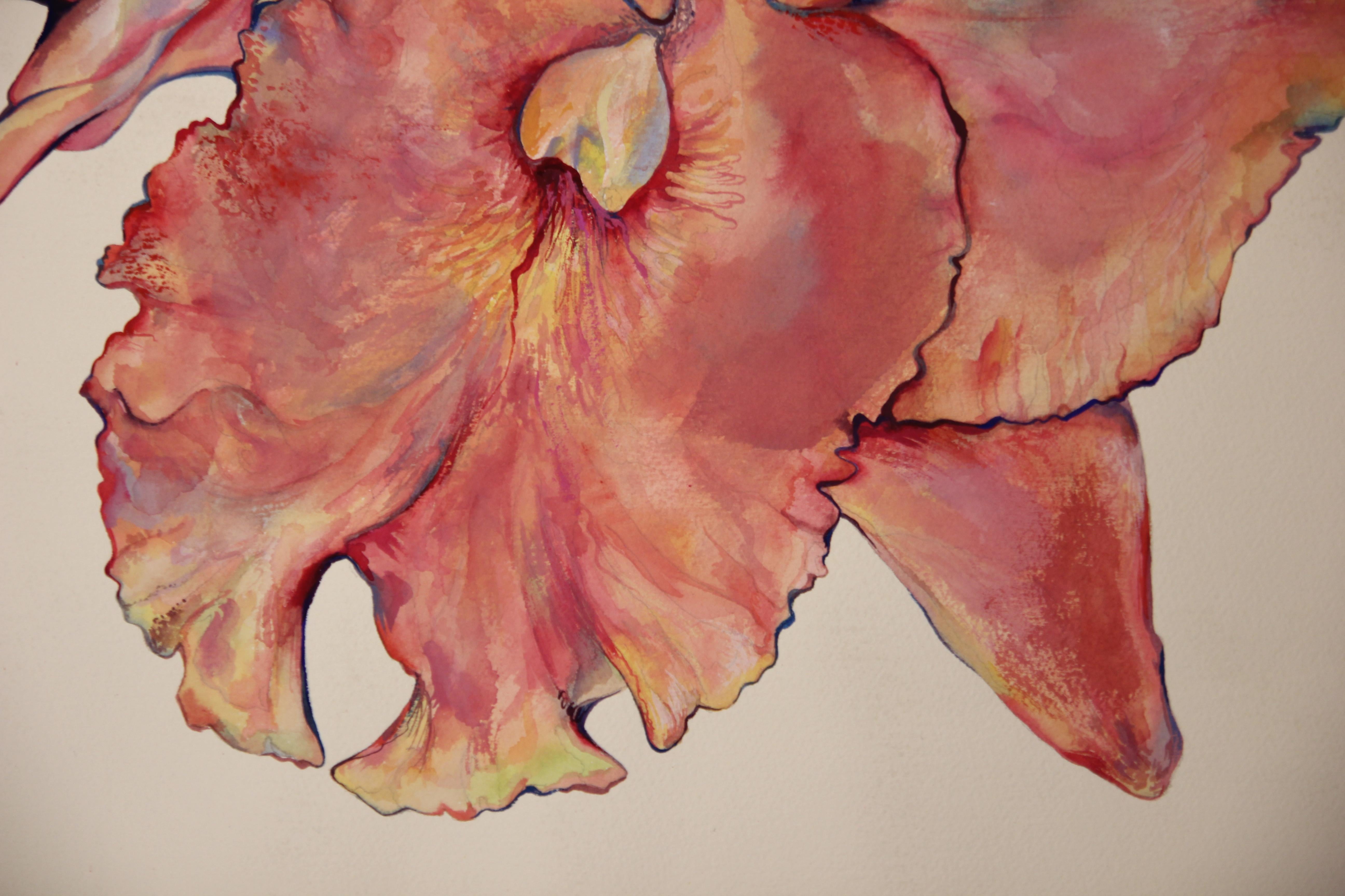 Untitled Floral Abstract Watercolor Painting 1
