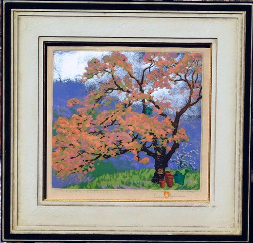 Gustave Baumann #39 Taos Placita #39 American Southwest Regionalist