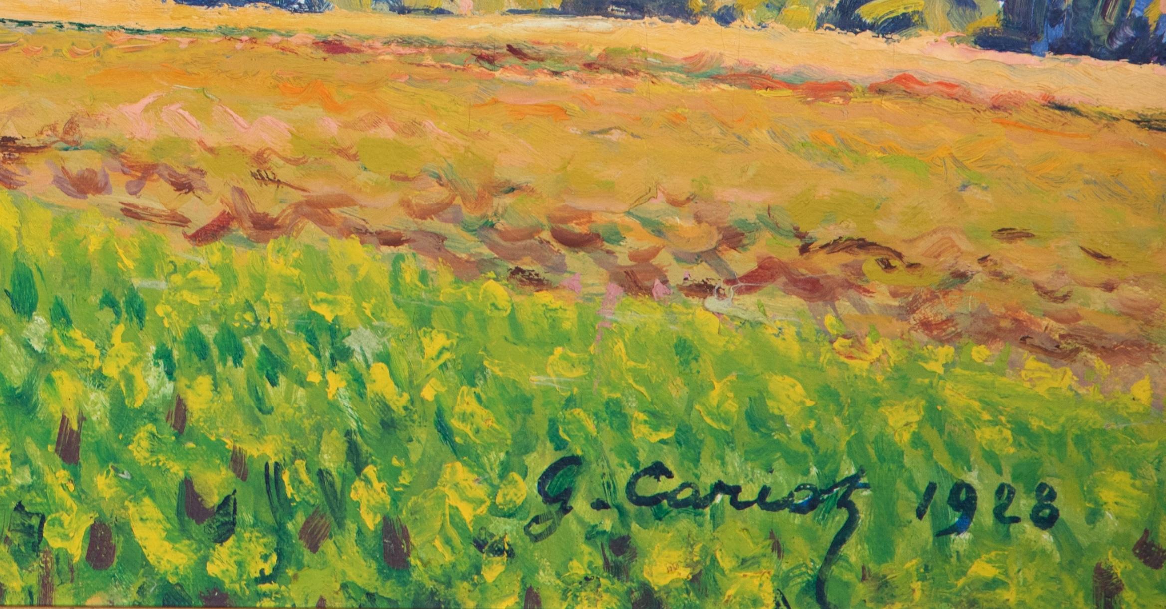 *POR FAVOR, TEN EN CUENTA QUE LOS COMPRADORES DEL REINO UNIDO SÓLO PAGARÁN UN 5% DE IVA POR ESTA COMPRA.  una vez realizado el pedido, nos encargaremos de reducir el IVA del 20% al 5%.

Vue de la Vallée de Gustave Cariot (1872-1950)
Óleo sobre