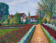 L'allée fleurie von Gustave Cariot