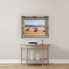 Meules dans un Paysage Vallonné