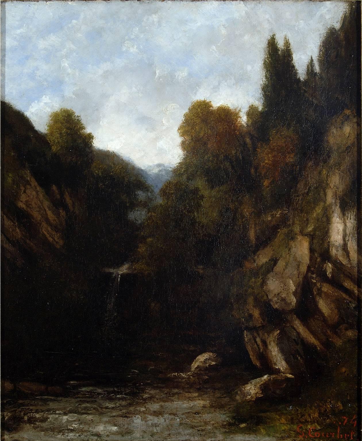 gustave courbet landscape paintings