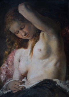 The Enigmatic Nude, Circle of Gustave Courbets