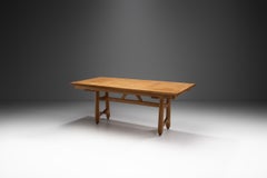 "Gustave" Dining Table by Guillerme et Chambron for Votre Maison, France, 1970s