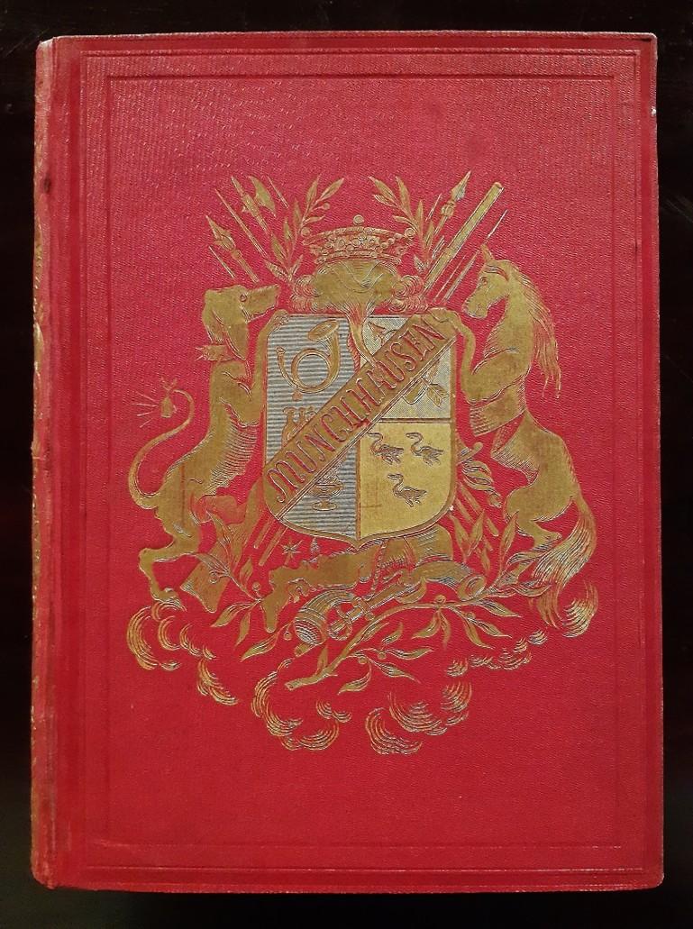 Les Aventures du Baron de Munchausen - Rare Book Illustrated by G. Dorè - 1862 - Gray Figurative Print by Gustave Doré