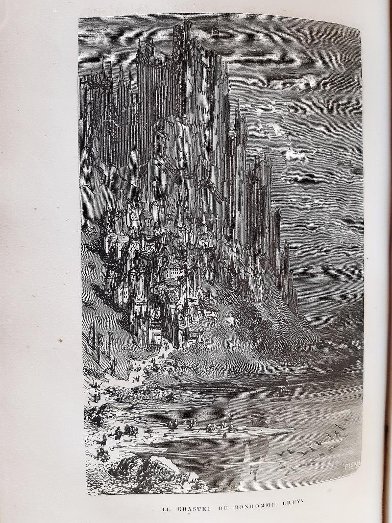 Les Contes Drolatiques - Rare Book Illustrated by G. Doré - 1861 - Modern Print by Gustave Doré