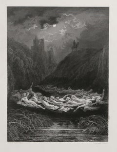 The Fairy-Circle, Romantic Engraving after Gustave Dore