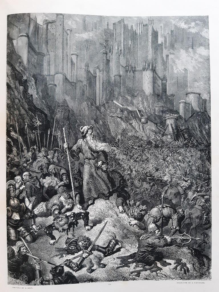 The Legend of the Wandering Jew - Rare Book Engraved by G. Doré - 1857 - Print by Gustave Doré