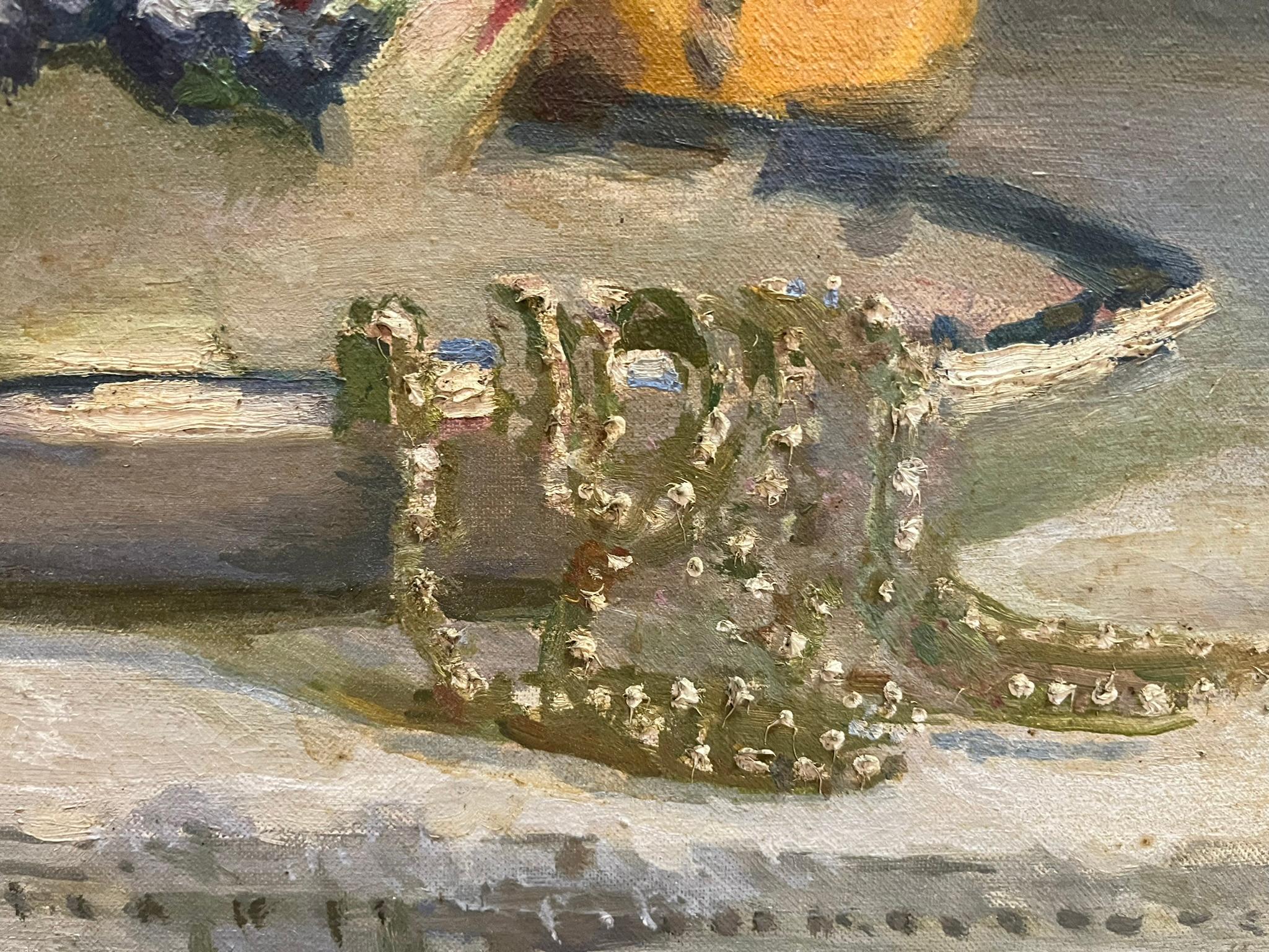 Gustave DURAND (1863 - 1938), Stilleben mit einer Perlenkette, Ende 19. - Anfang 20. Jahrhundert, Öl auf Leinwand, rechts oben signiert, 60 x 73 cm

Guter Allgemeinzustand der Leinwand
Mit geschnitztem und vergoldetem Holzrahmen (wie erhalten;