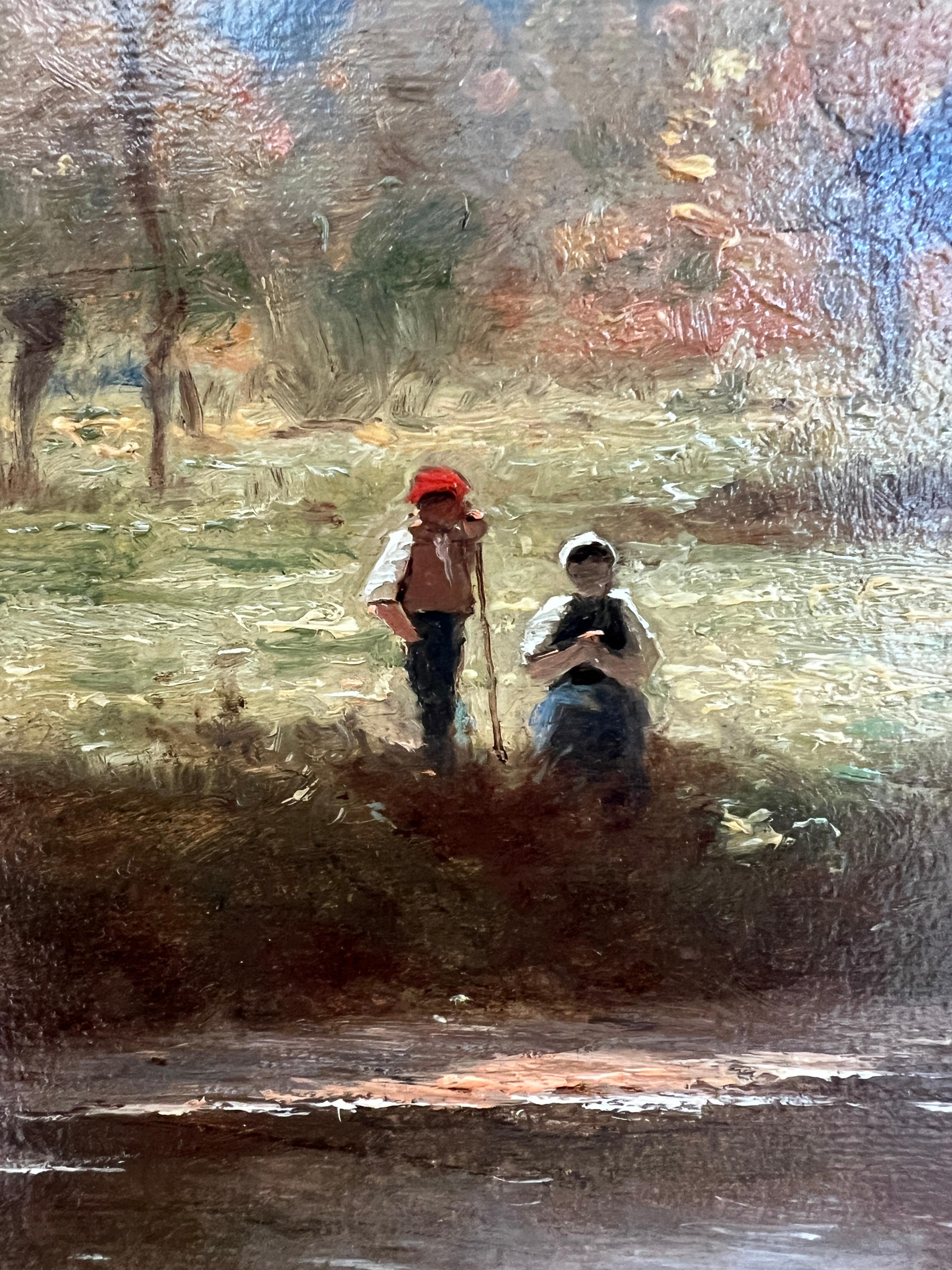 Characters at the edge of the pond For Sale 6