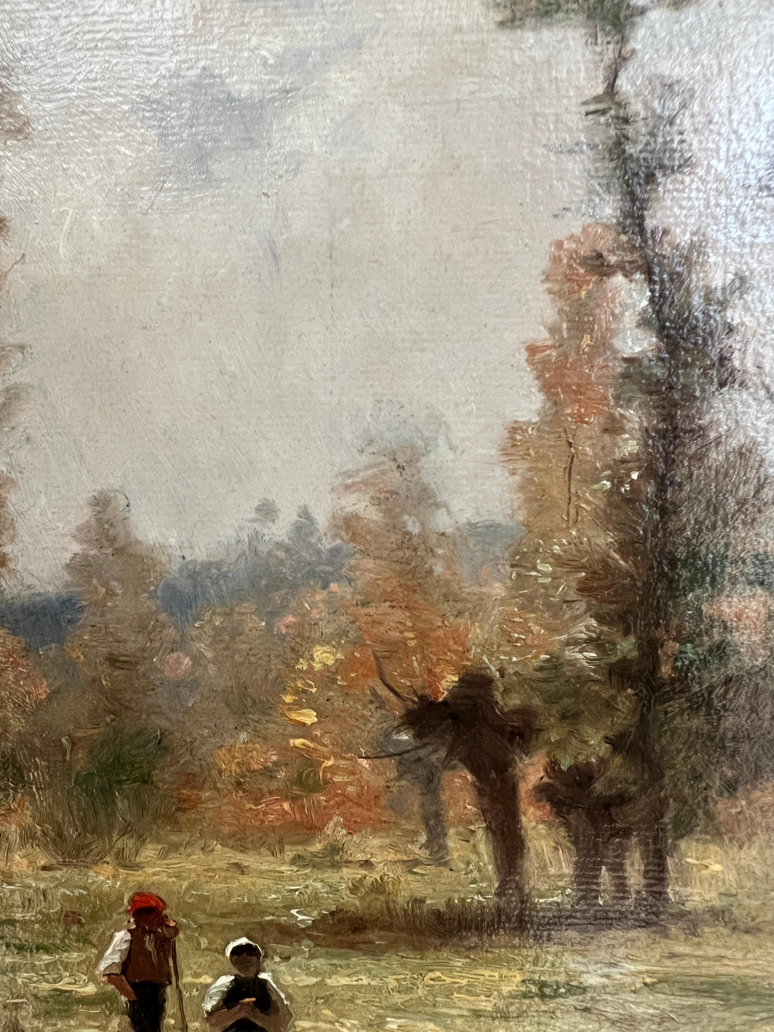 Characters at the edge of the pond For Sale 7