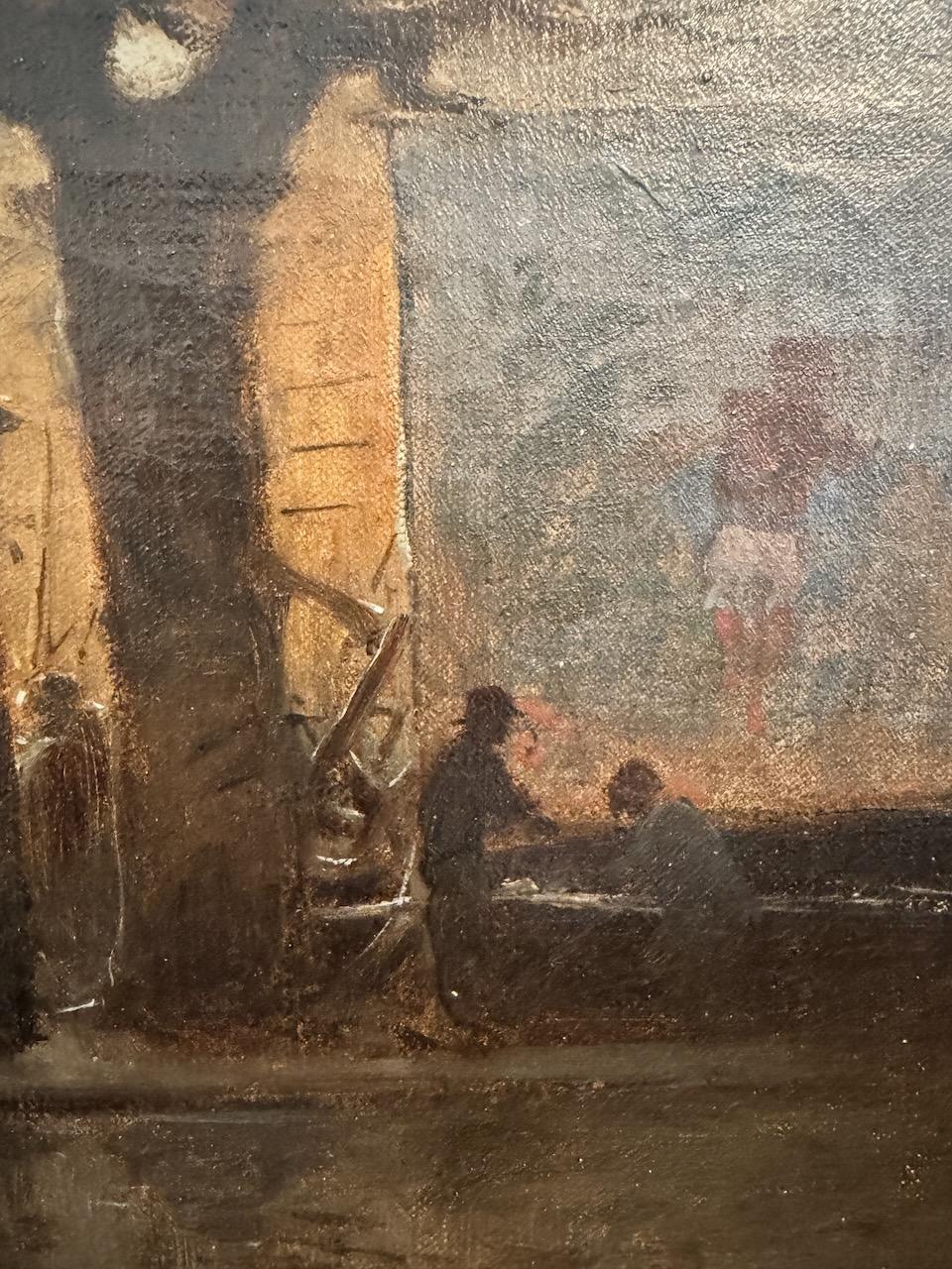 Markt auf dem Tour de l'île in Genf, um 1890 im Angebot 11