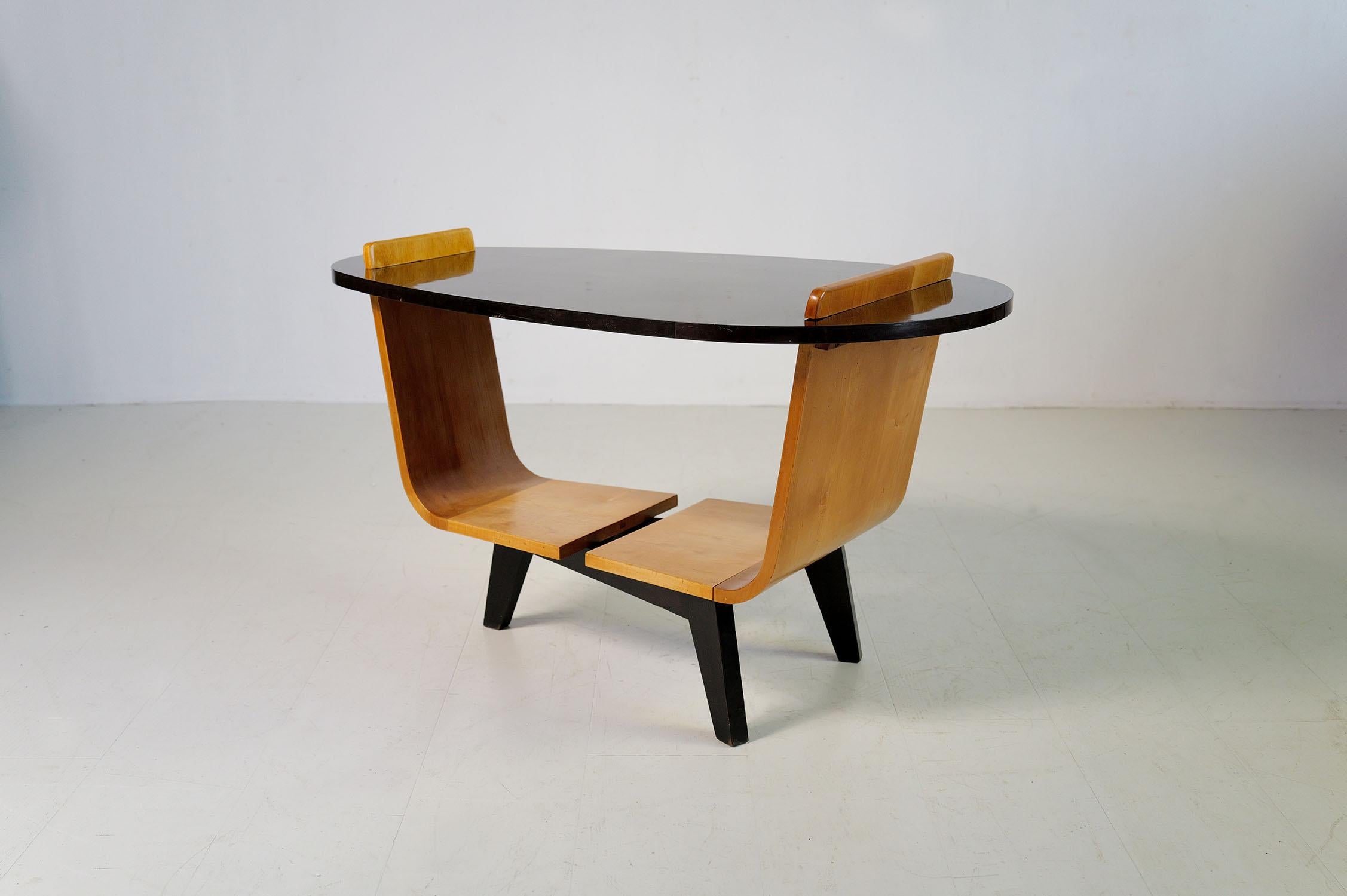 Gustave Gautier, table à trépieds, France 1955 en vente 4