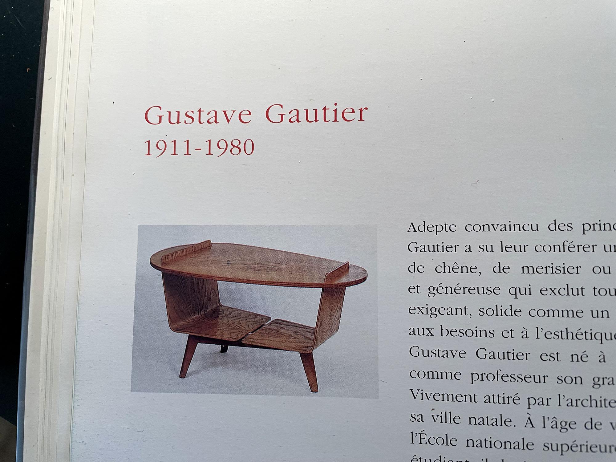 Gustave Gautier, table à trépieds, France 1955 en vente 8