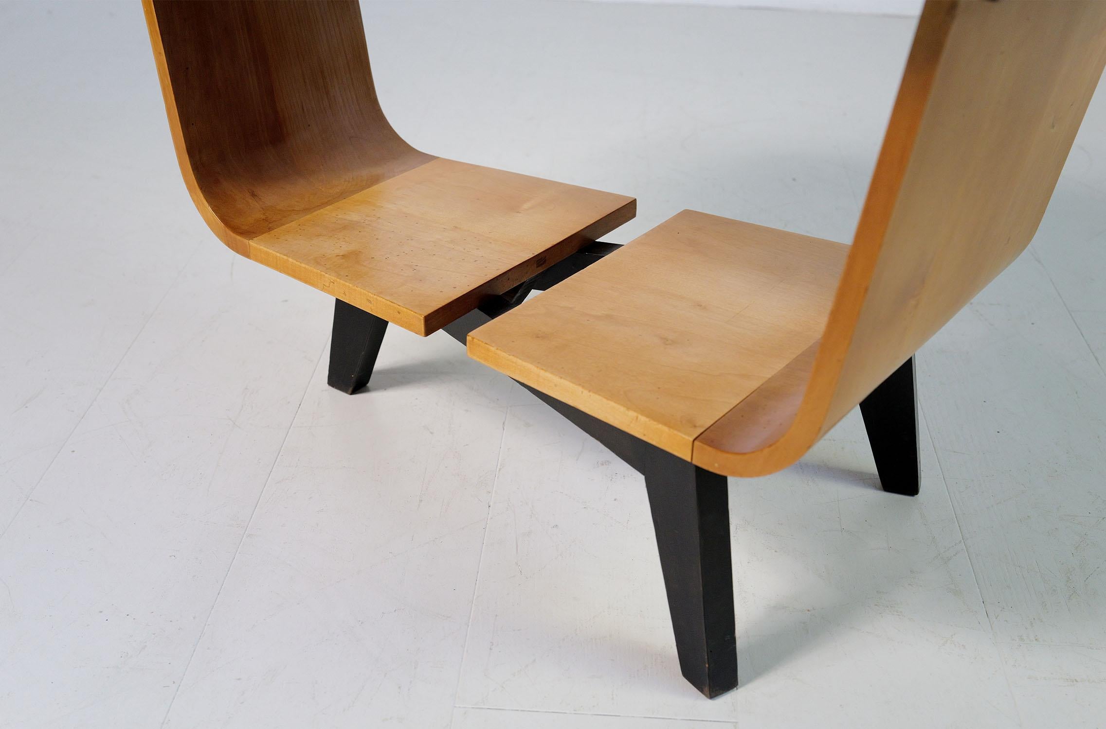 Gustave Gautier, table à trépieds, France 1955 en vente 1
