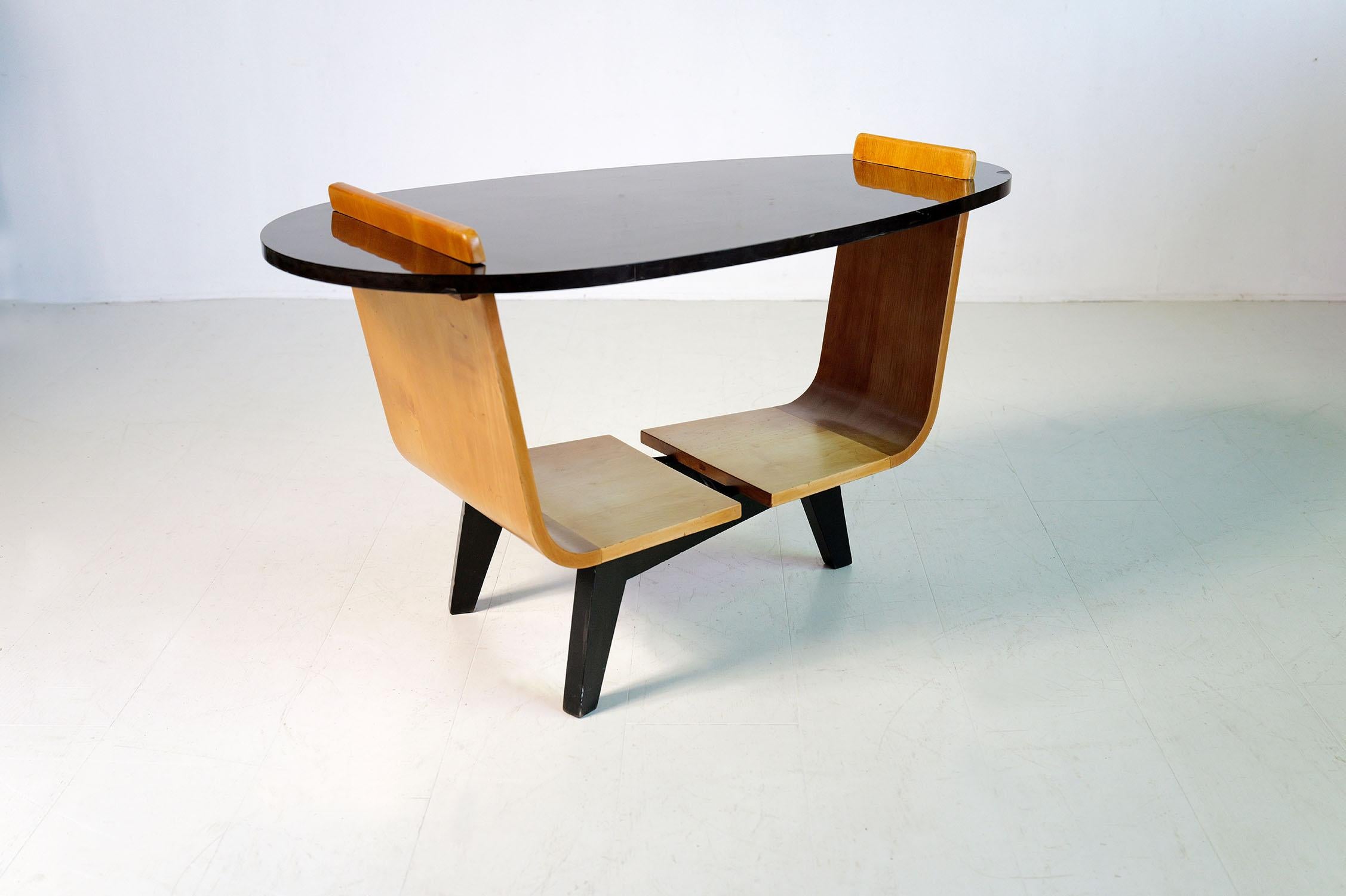 Gustave Gautier, table à trépieds, France 1955 en vente 2