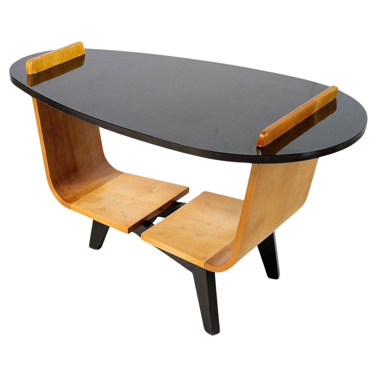 Gustave Gautier, table à trépieds, France 1955 en vente