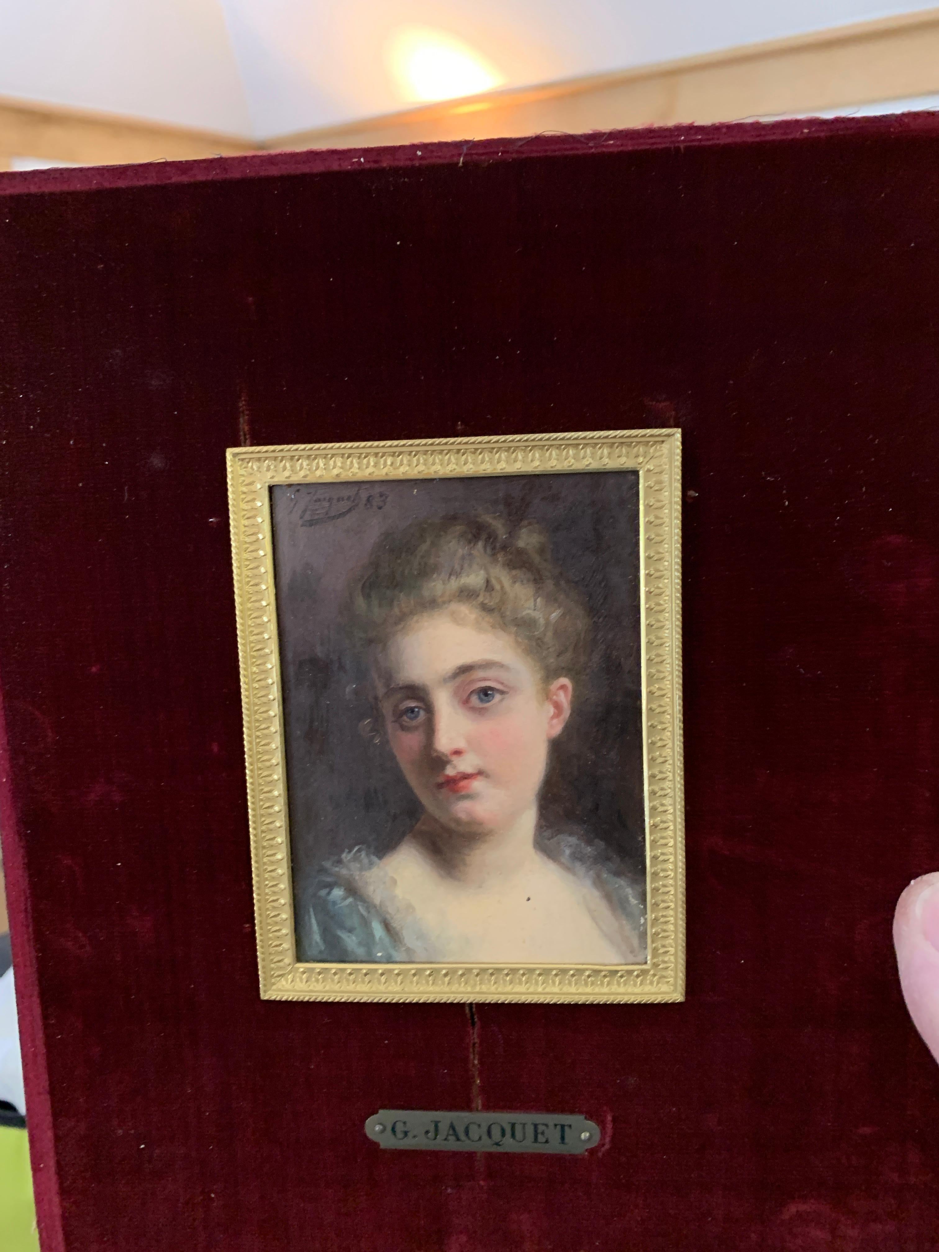 Gustave Jaquet
Jacquet nació el 25 de mayo de 1846 en París. Fue discípulo de Bouguereau y, para su debut en el Salón de París de 1865, expuso 