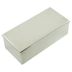 Gustave Keller Freres Paris 950 Sterling Silber Art Deco Kommode