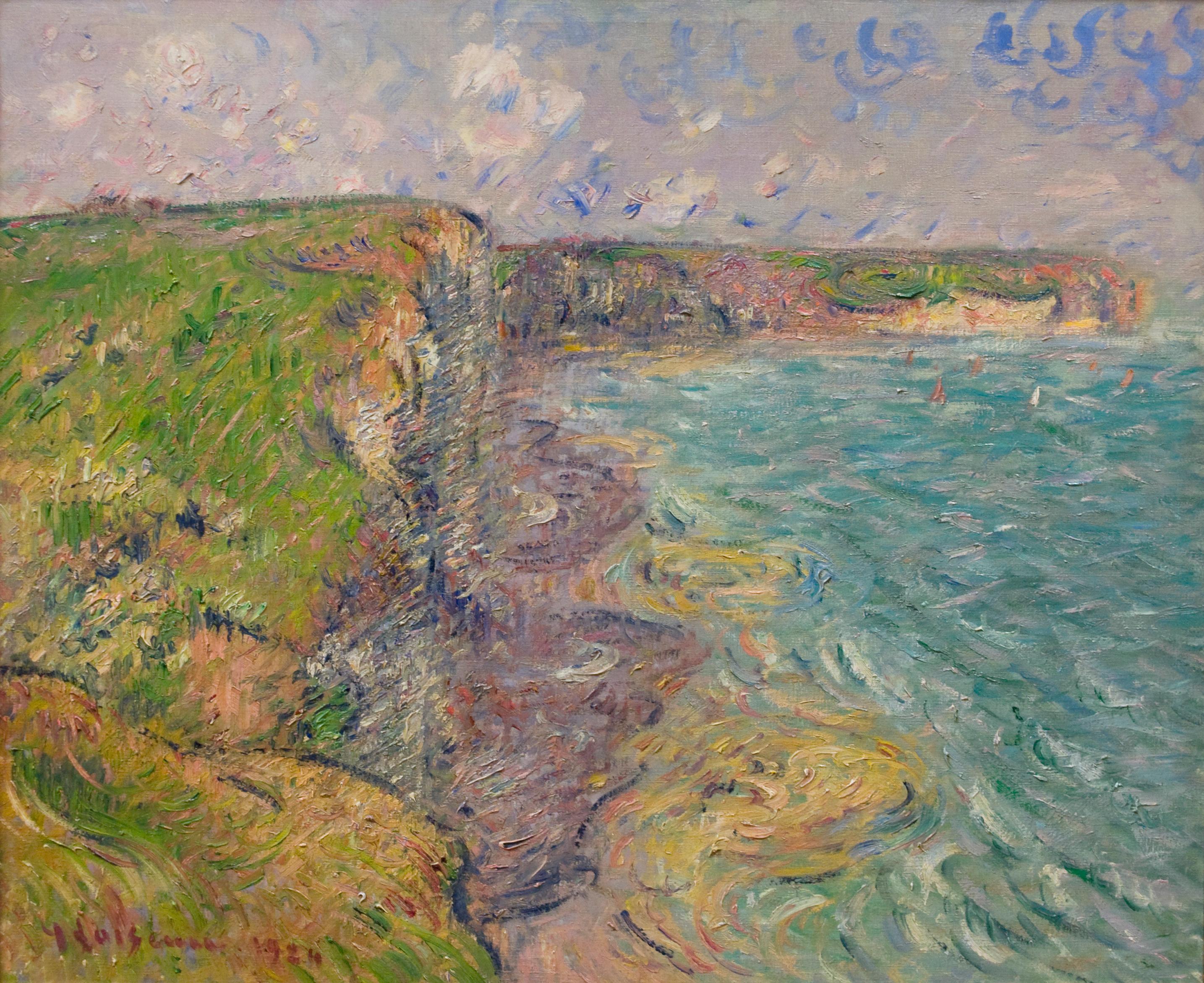 Impressionist Seaside Landscape 