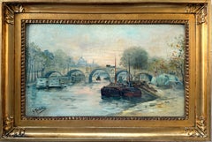 "Blick auf Le Point Marie in Paris"