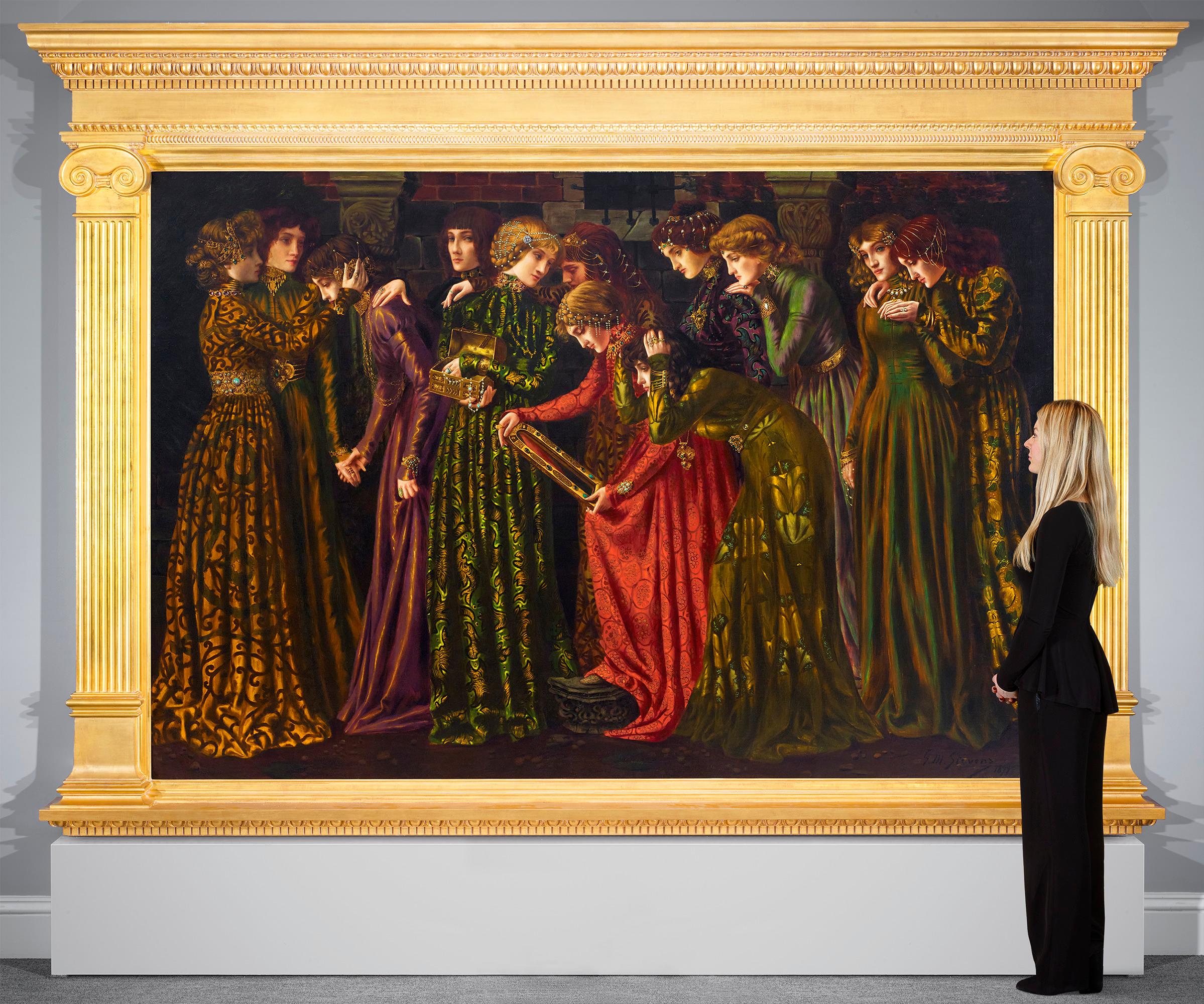 Le dodici principesse - Painting di Gustave Max Stevens