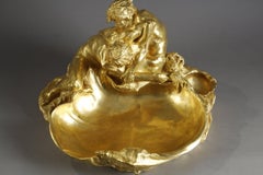 Wichtiges Taschen-Tablett mit Meeresgöttern