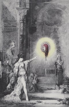 Salome and the Head of John the Baptist - Etching from Louvre Museum