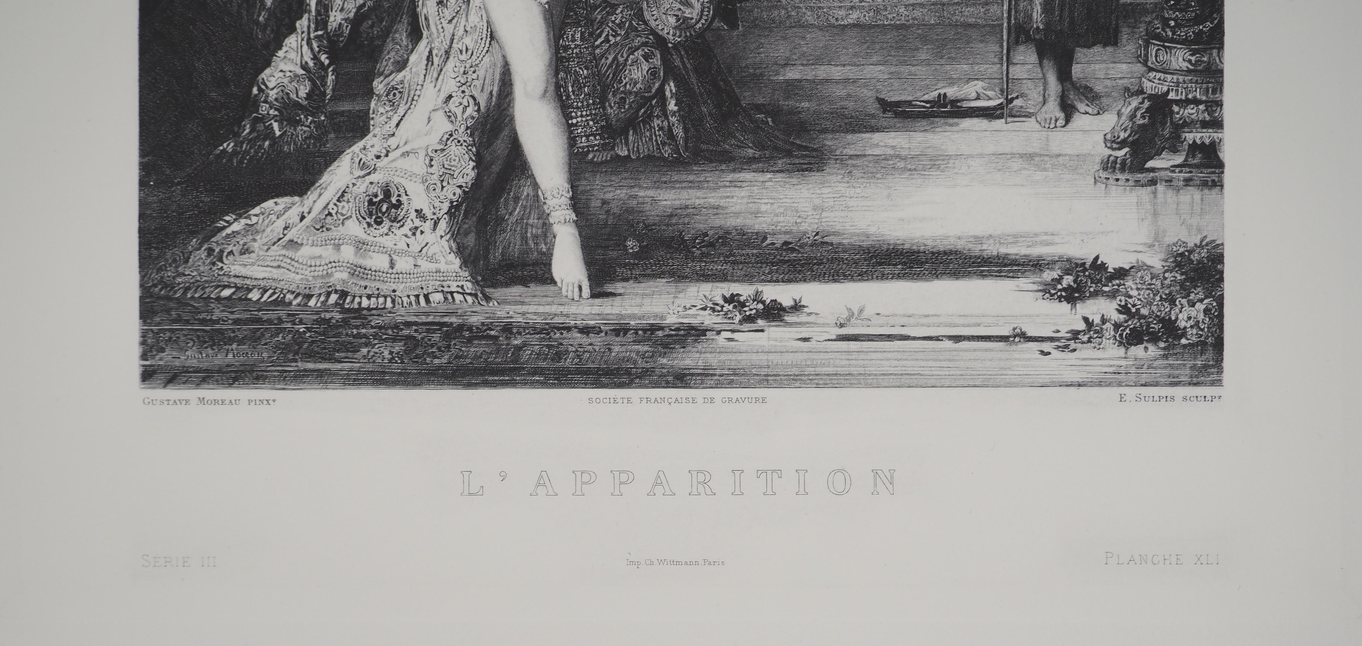 Salome and the Head of John the Baptist - Etching from Louvre Museum For Sale 2
