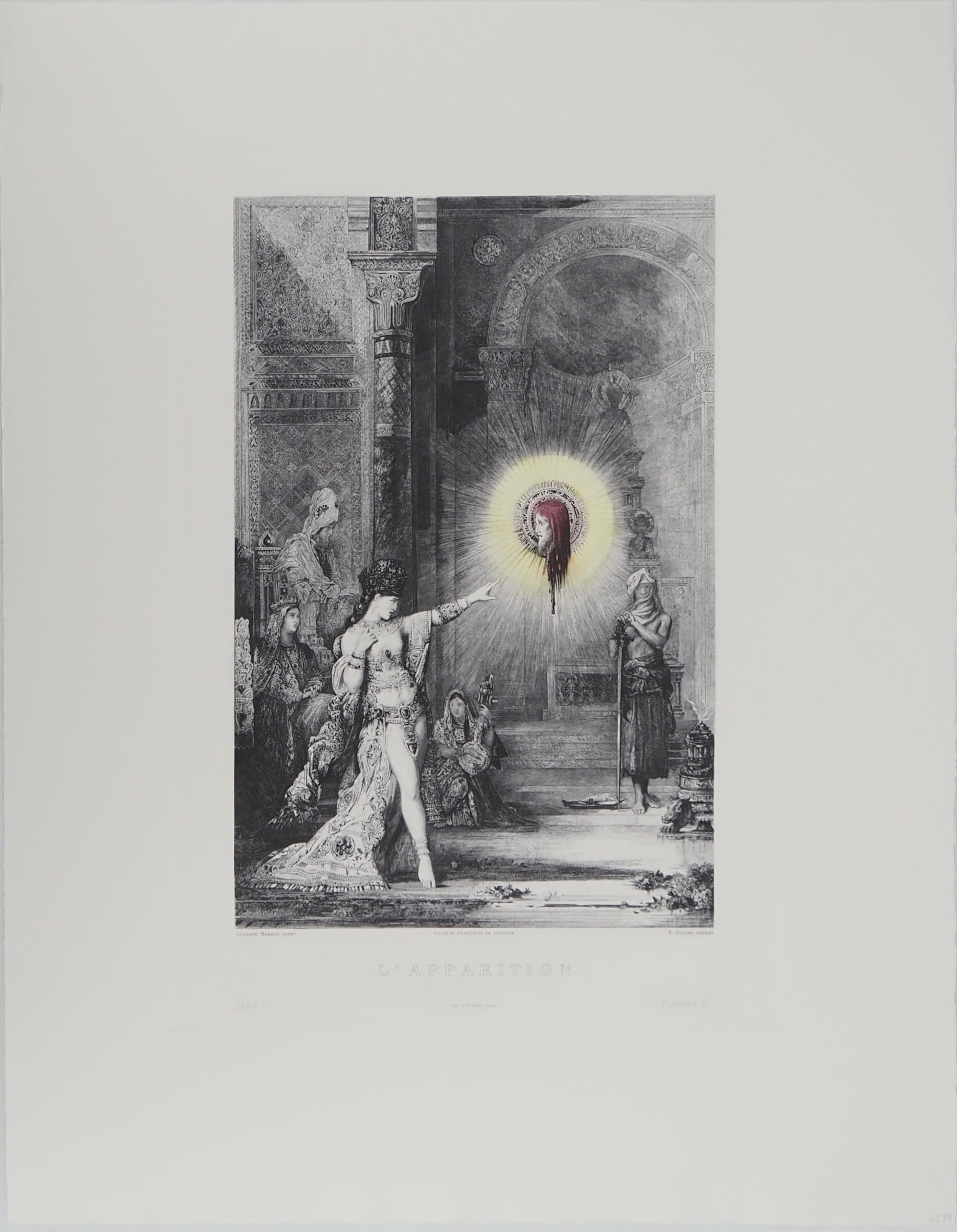 Salome and the Head of John the Baptist - Etching from Louvre Museum